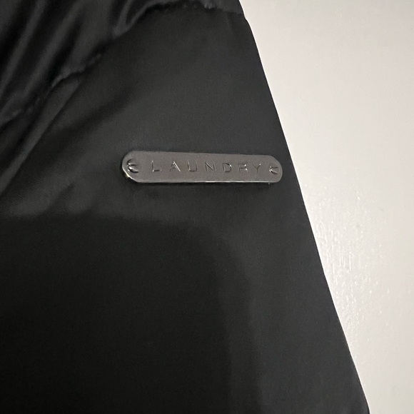 Laundry by Shelli Segal long puffer belted coat - Picture 9 of 15